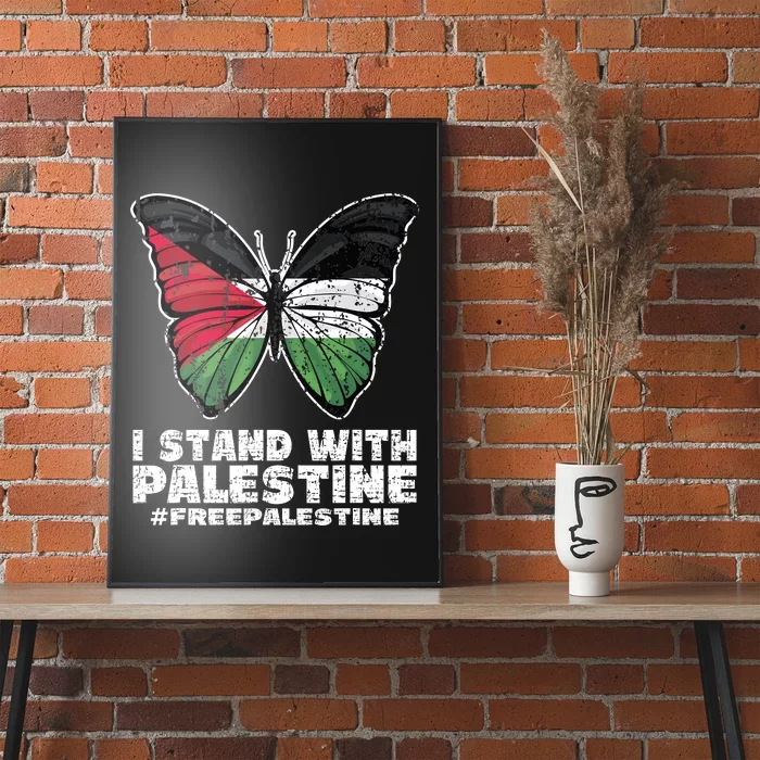 I Stand With Palestine For Their Freedom Free Palestine Poster