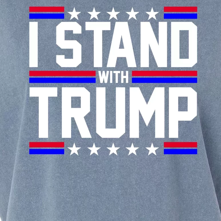 I Stand With Trump Usa Election Garment-Dyed Women's Muscle Tee