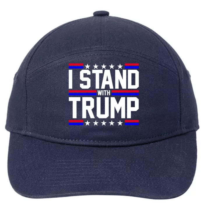 I Stand With Trump Usa Election 7-Panel Snapback Hat