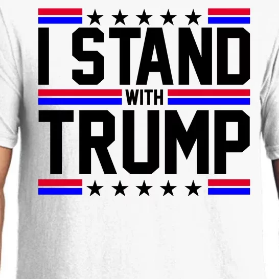 I Stand With Trump Usa Election Pajama Set