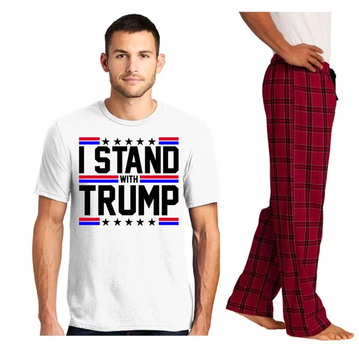 I Stand With Trump Usa Election Pajama Set