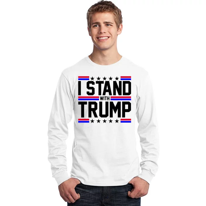 I Stand With Trump Usa Election Tall Long Sleeve T-Shirt