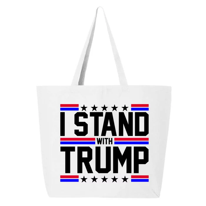 I Stand With Trump Usa Election 25L Jumbo Tote