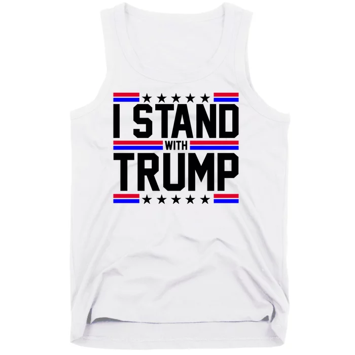 I Stand With Trump Usa Election Tank Top