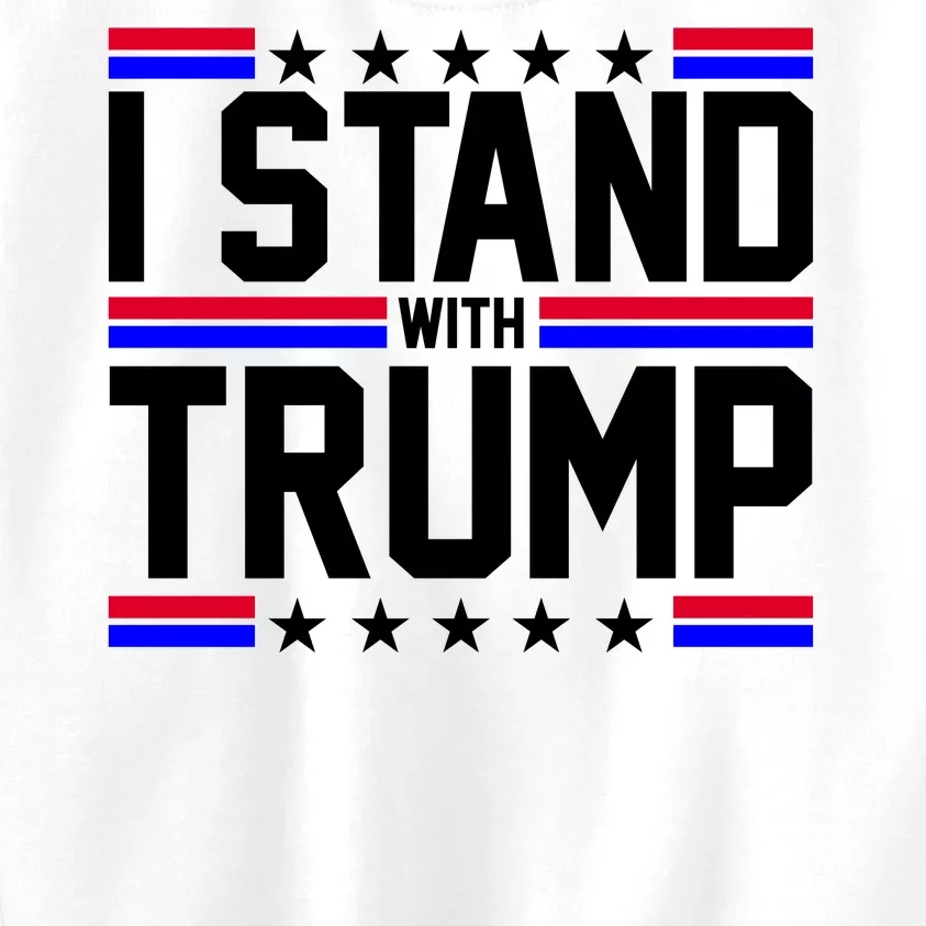 I Stand With Trump Usa Election Kids Sweatshirt