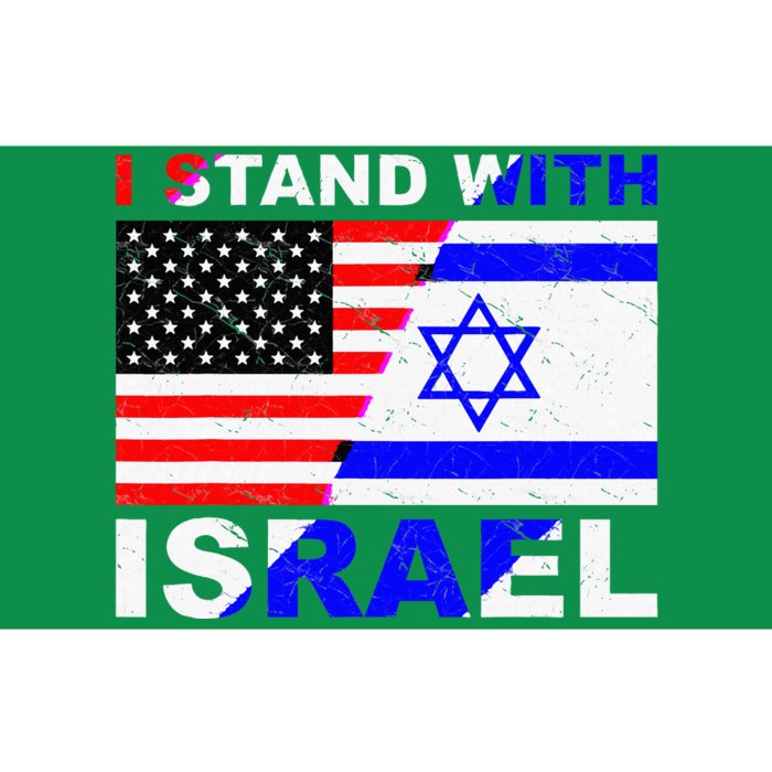 I Stand With Israel Israeli Palestinian Conflict Pro Israel Bumper Sticker