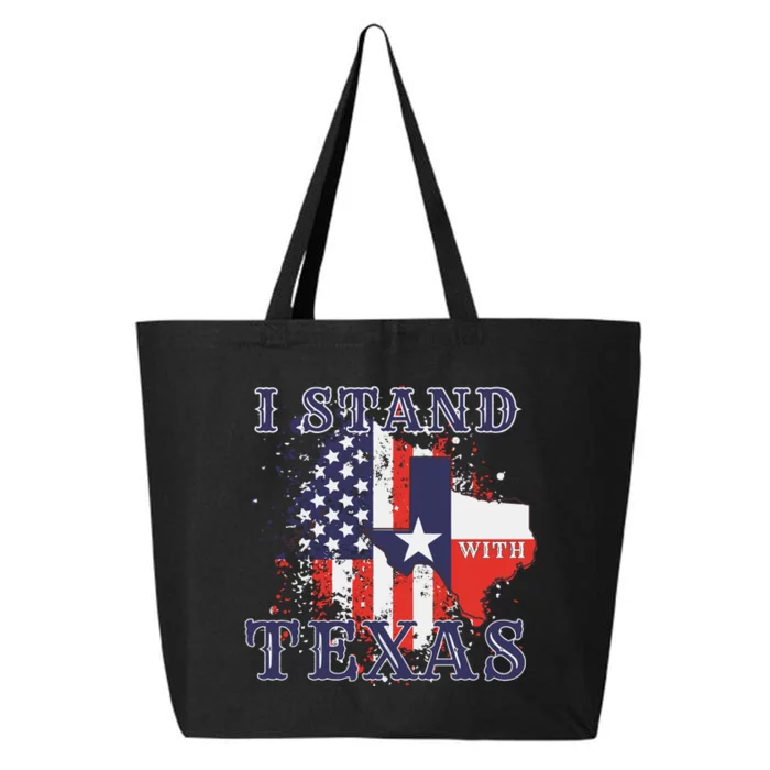 I Stand With Texas 25L Jumbo Tote