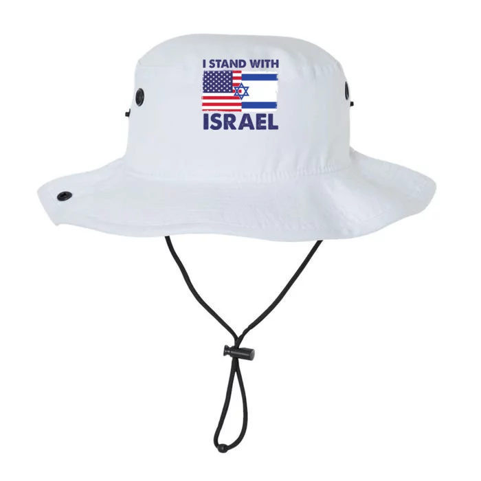 I Stand With Israel Usa Flag Legacy Cool Fit Booney Bucket Hat