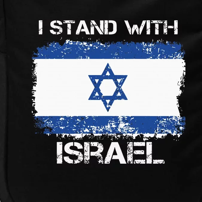 I Stand With Israel Support Israel Love Israeli Brotherhood Impact Tech Backpack