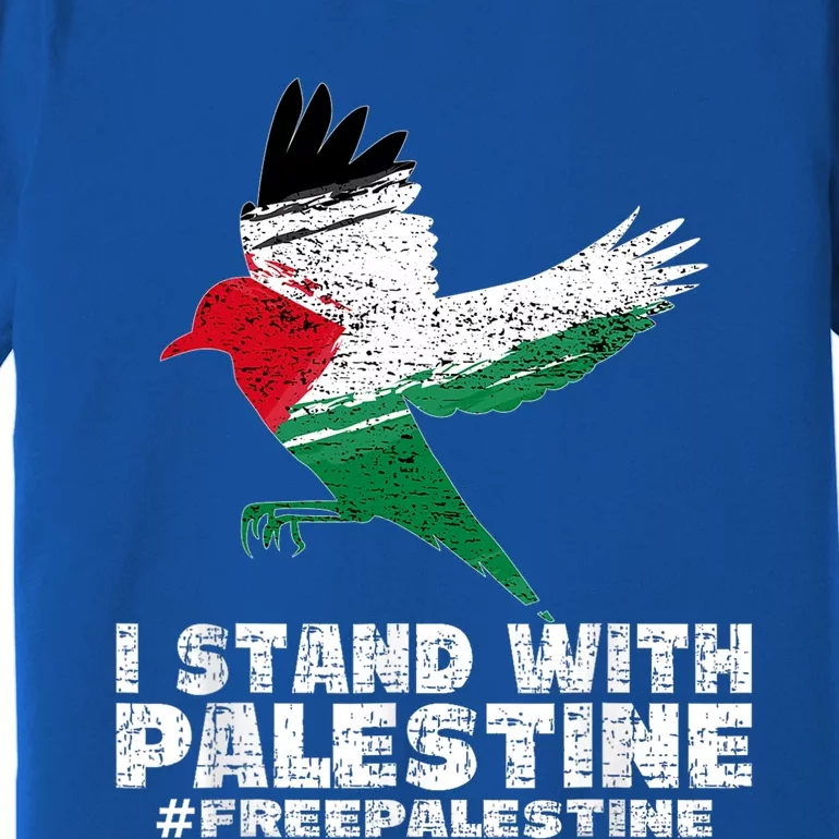 I Stand With Palestine For Their Freedom Free Palestine Premium T-Shirt