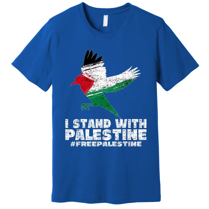 I Stand With Palestine For Their Freedom Free Palestine Premium T-Shirt