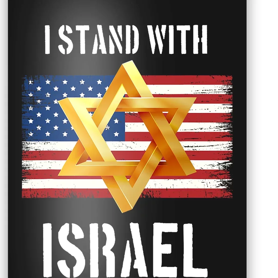 I Stand With Israel | Israel Palestine Confli Support Israel Poster