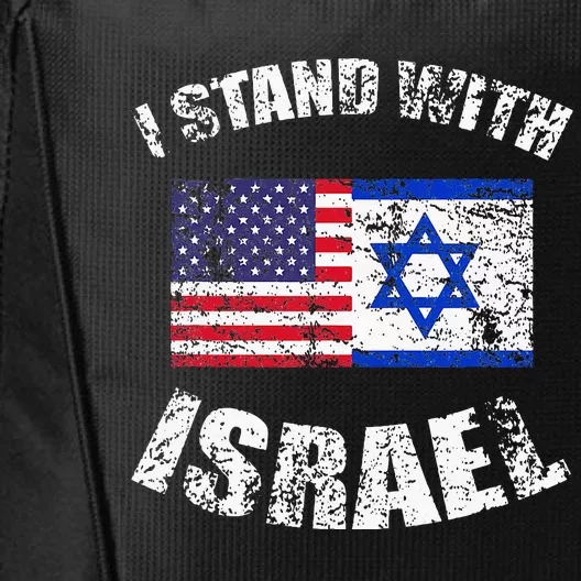 I Stand With Israel City Backpack