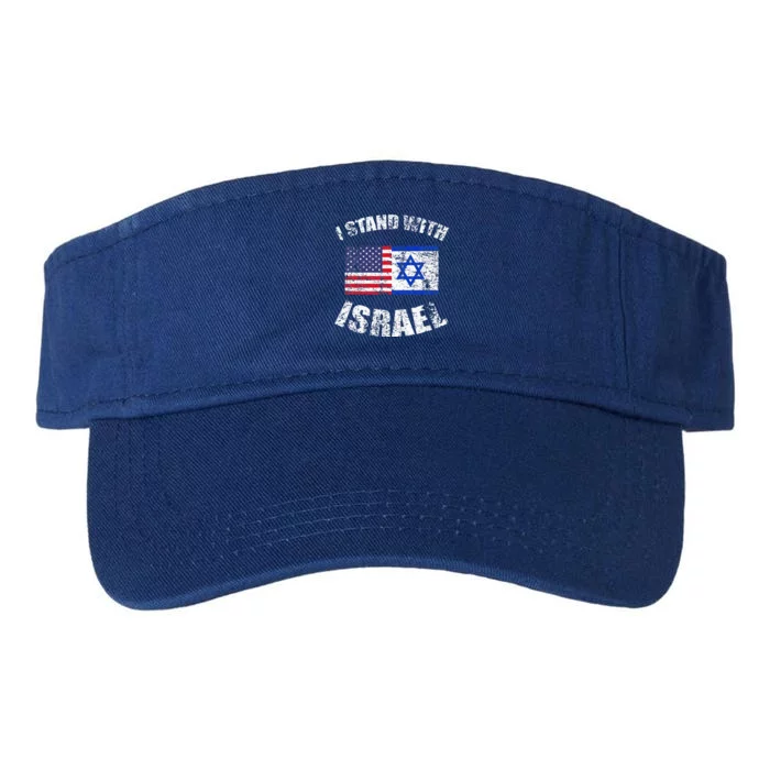 I Stand With Israel Valucap Bio-Washed Visor