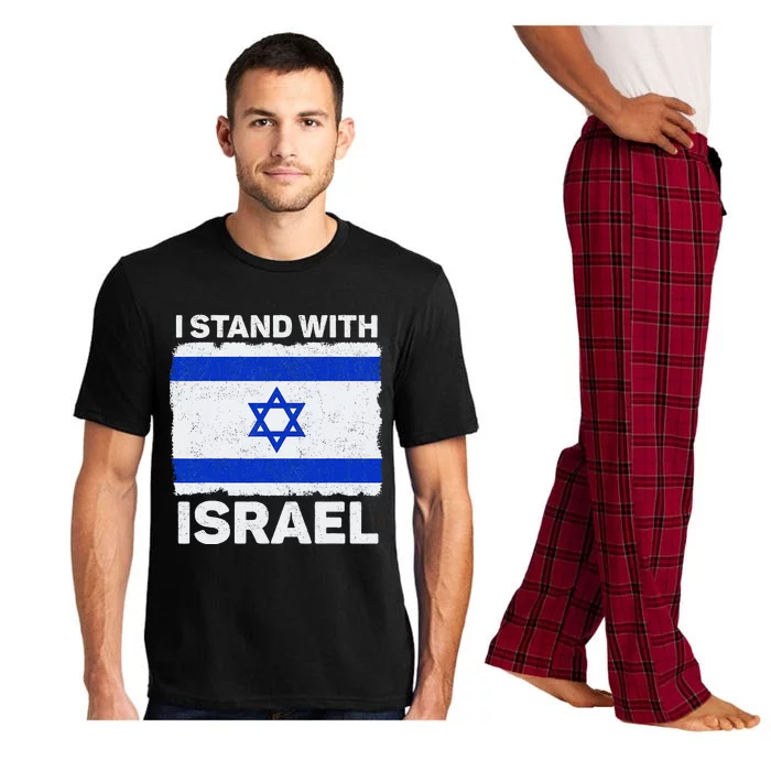 I Stand With Israel Israel Flag Patriotic Israel Pajama Set