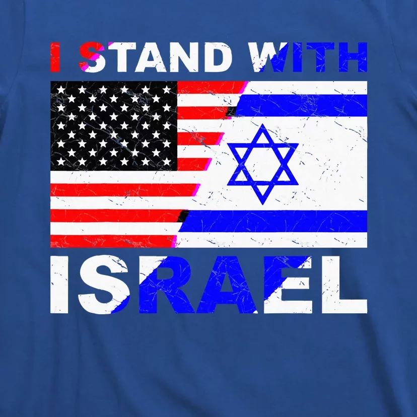 I Stand With Israel Israeli Palestinian Conflict Pro Israel T-Shirt