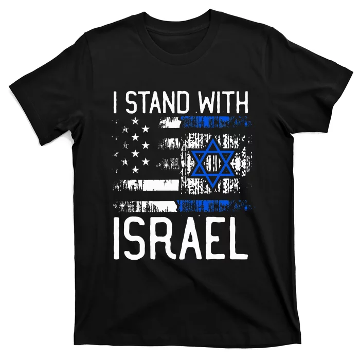 I Stand With Israel Jewish Support Group Matching T-Shirt