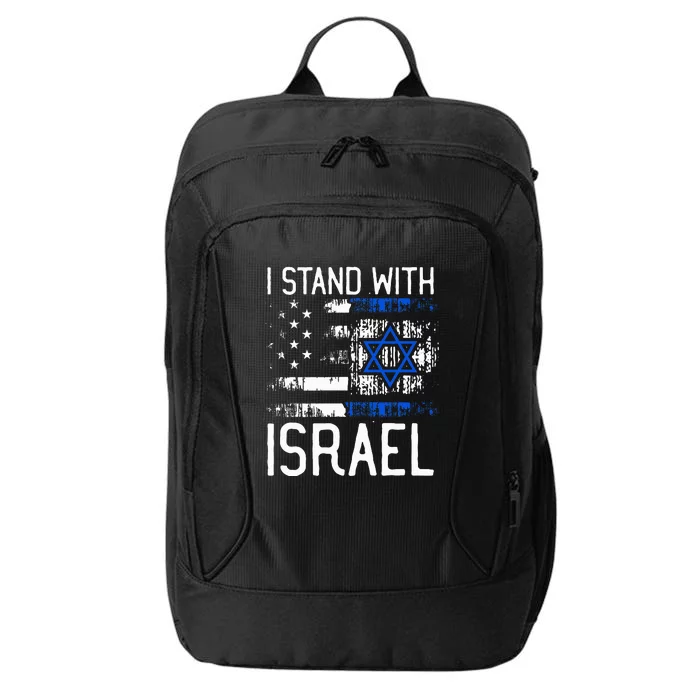 I Stand With Israel Jewish Support Group Matching City Backpack