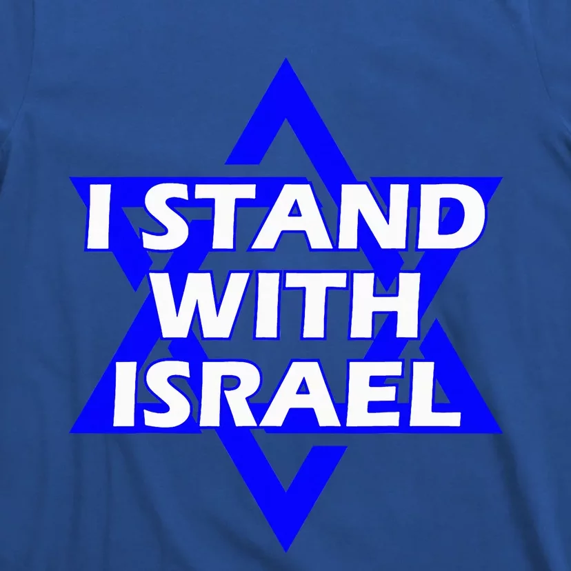 I Stand With Israel Star Of David T-Shirt