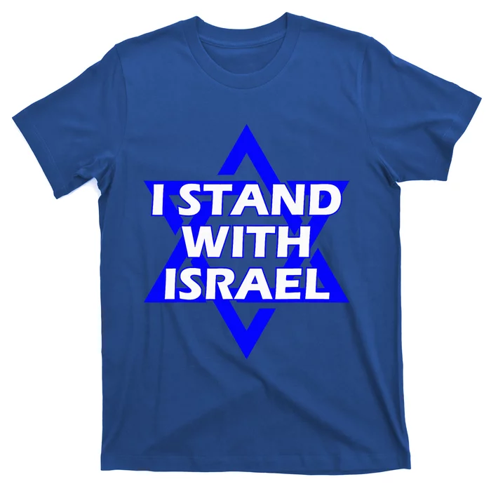 I Stand With Israel Star Of David T-Shirt