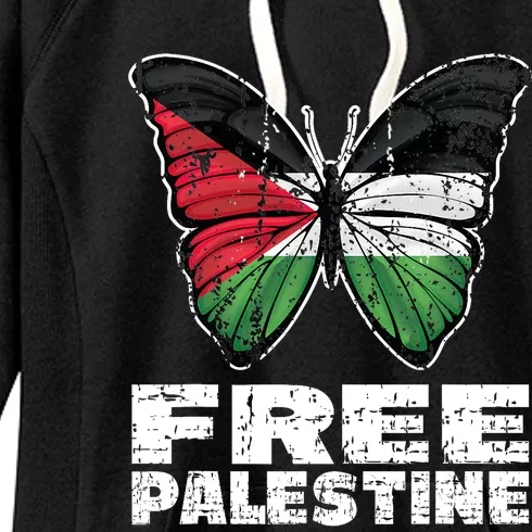 I Stand With Palestine For Their Freedom Free Palestine Women's Fleece Hoodie