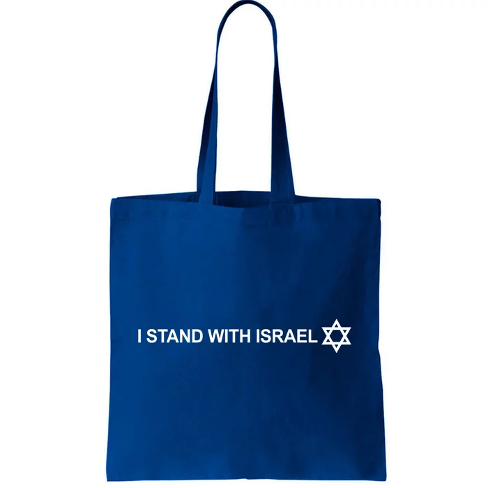 I Stand With Israel Tote Bag