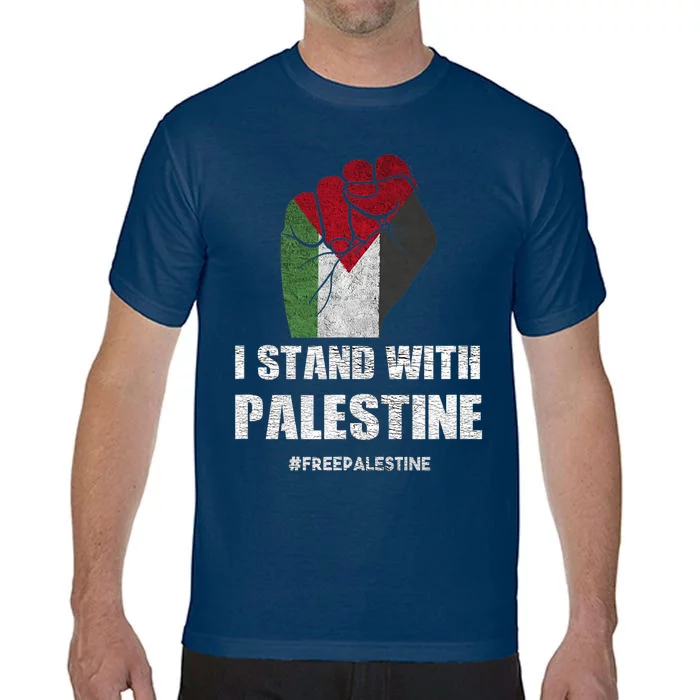 I Stand With Palestine For Their Freedom Comfort Colors T-Shirt