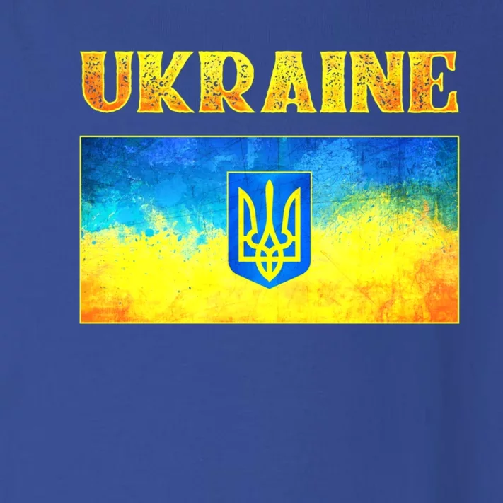 I Stand With Ukraine Cool Gift Ukrainian Flag Ukraine Cute Gift Toddler Long Sleeve Shirt