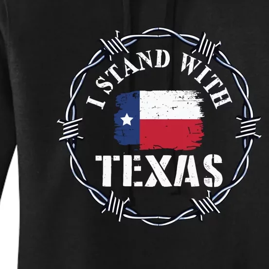 I Stand With Texas Come And Take It Women's Pullover Hoodie