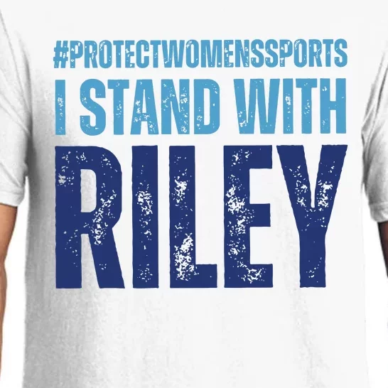 I Stand With Riley Protect Womens Sports Pajama Set