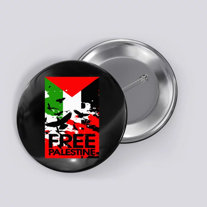 I Stand With Palestine For Their Freedom Free Palestine Button