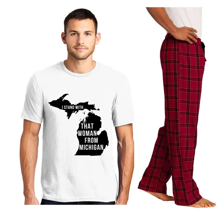 I Stand With That Woman From Michigan Pajama Set