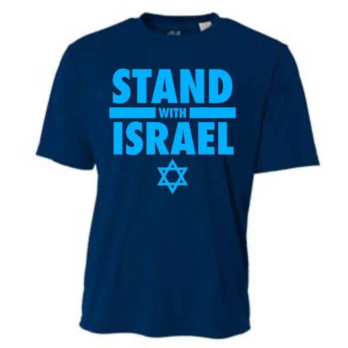 I Stand With Israel Pray For Israel Cooling Performance Crew T-Shirt