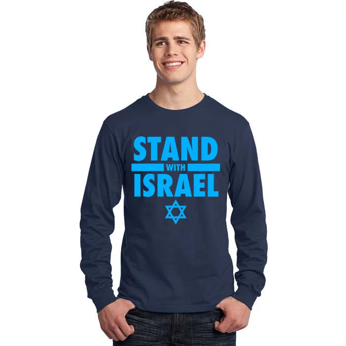 I Stand With Israel Pray For Israel Tall Long Sleeve T-Shirt