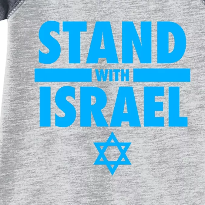 I Stand With Israel Pray For Israel Infant Baby Jersey Bodysuit