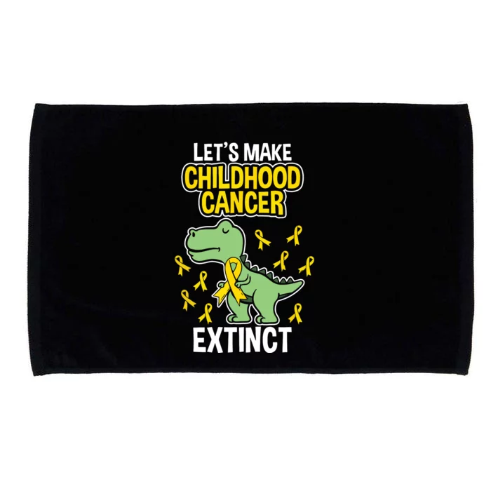 In September We Wear Gold Childhood Cancer Awareness Microfiber Hand Towel