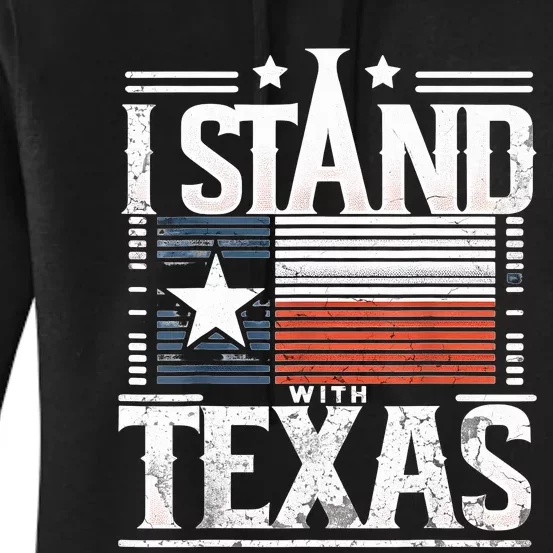 I Stand With Texas Scotus Women's Pullover Hoodie