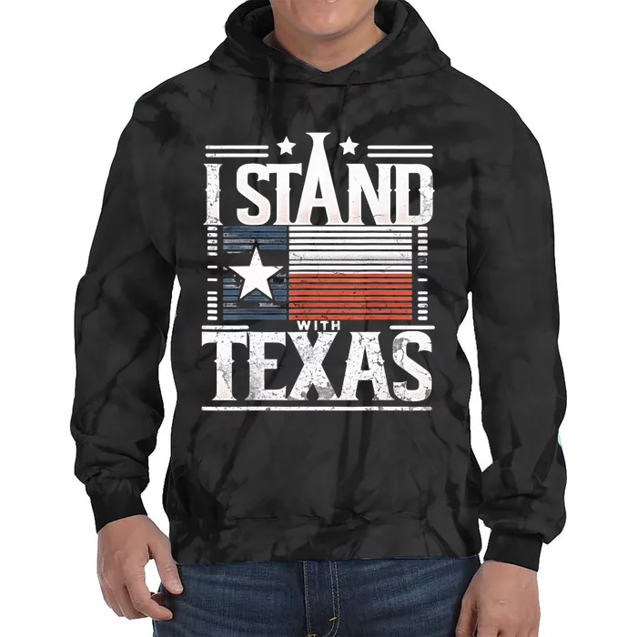 I Stand With Texas Scotus Tie Dye Hoodie