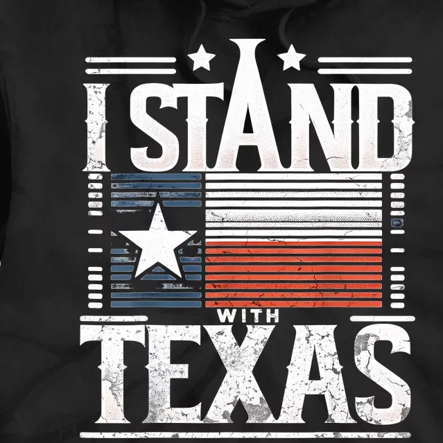 I Stand With Texas Scotus Tie Dye Hoodie