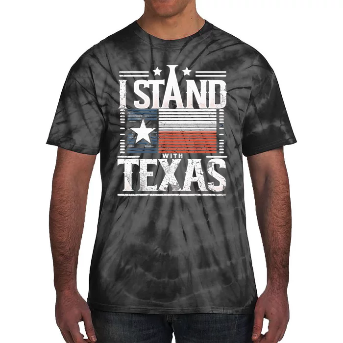 I Stand With Texas Scotus Tie-Dye T-Shirt