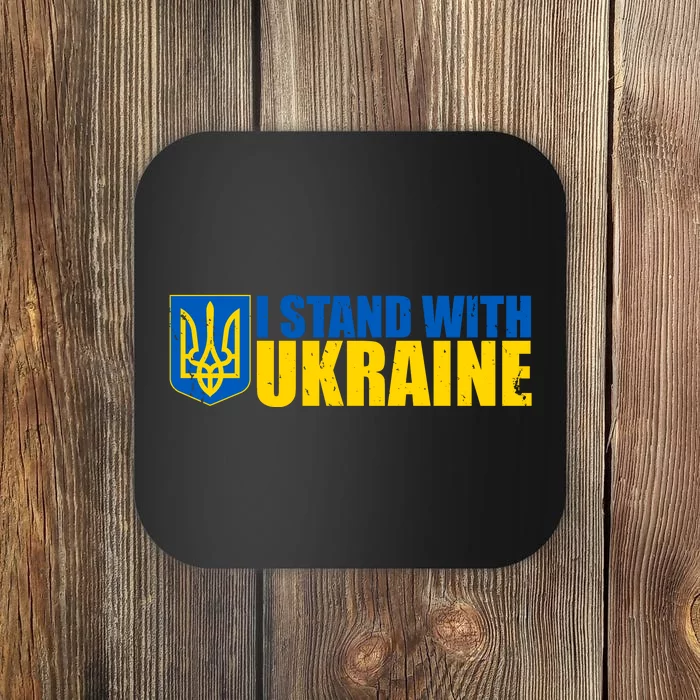 I Stand With Ukraine War Coaster