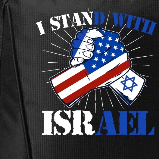 I Stand With Israel City Backpack