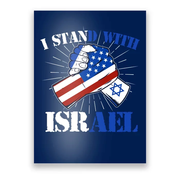 I Stand With Israel Poster