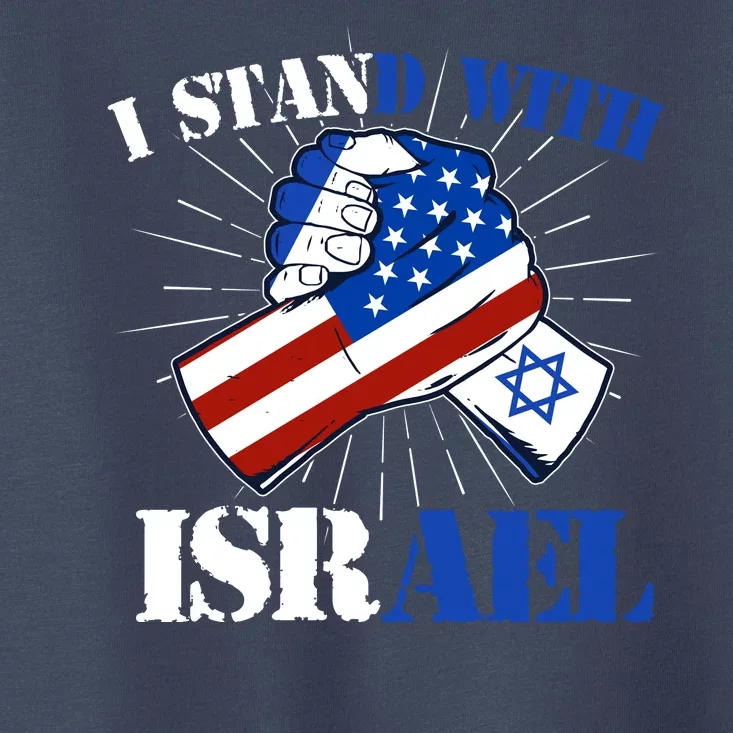 I Stand With Israel Toddler T-Shirt