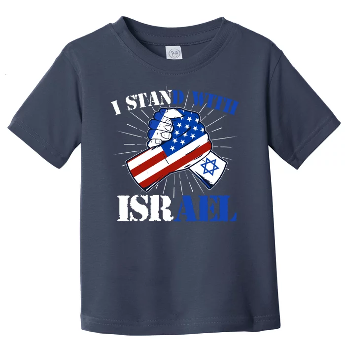 I Stand With Israel Toddler T-Shirt