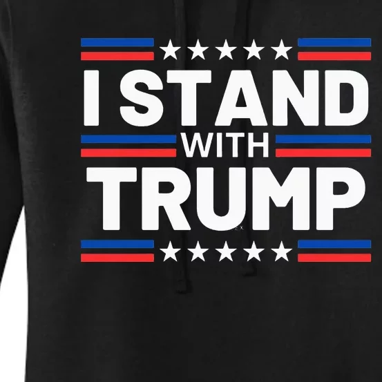 I Stand With President Trump Classic Women's Pullover Hoodie