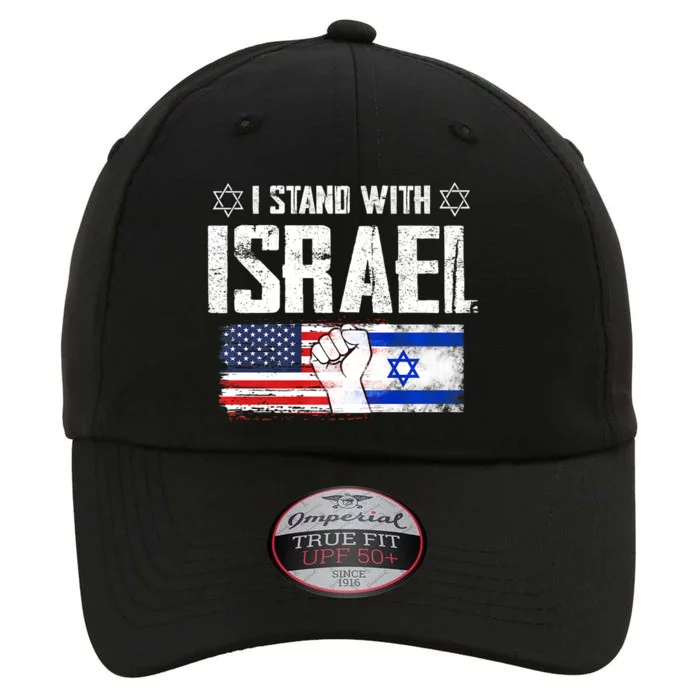 I Stand With Israel Usa Israili Flag Patriotic The Original Performance Cap