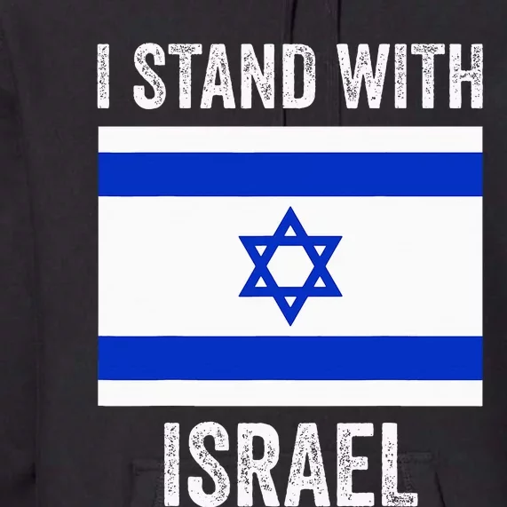 I Stand With Israel Free Israel pride Premium Hoodie