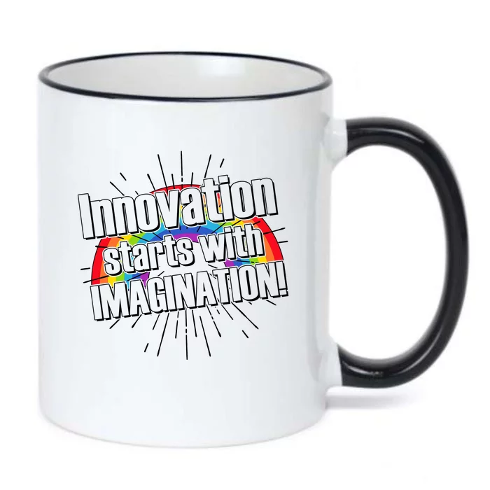 Innovation Starts With Imagination! Black Color Changing Mug