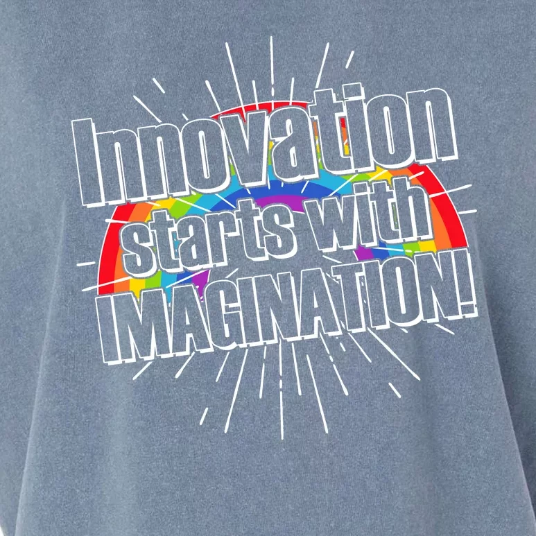 Innovation Starts With Imagination! Garment-Dyed Women's Muscle Tee